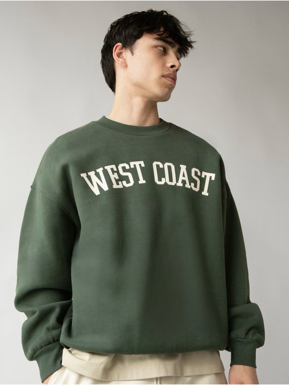 Oak + Fort Oversized Graphic Sweatshirt